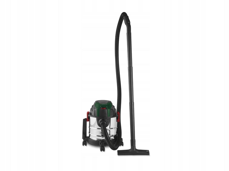 Odkurzacz przemysłowy Parkside PWD 12 B1 1300 w na mokro i sucho warsztatowy, zbiornik 12 l, przepływ 33 l/s, 8
