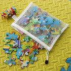 9x organizer torba saszetka pojemnik Na klocki zabawki puzzle pisaki kredki worek na akcesoria i przybory plastyczne