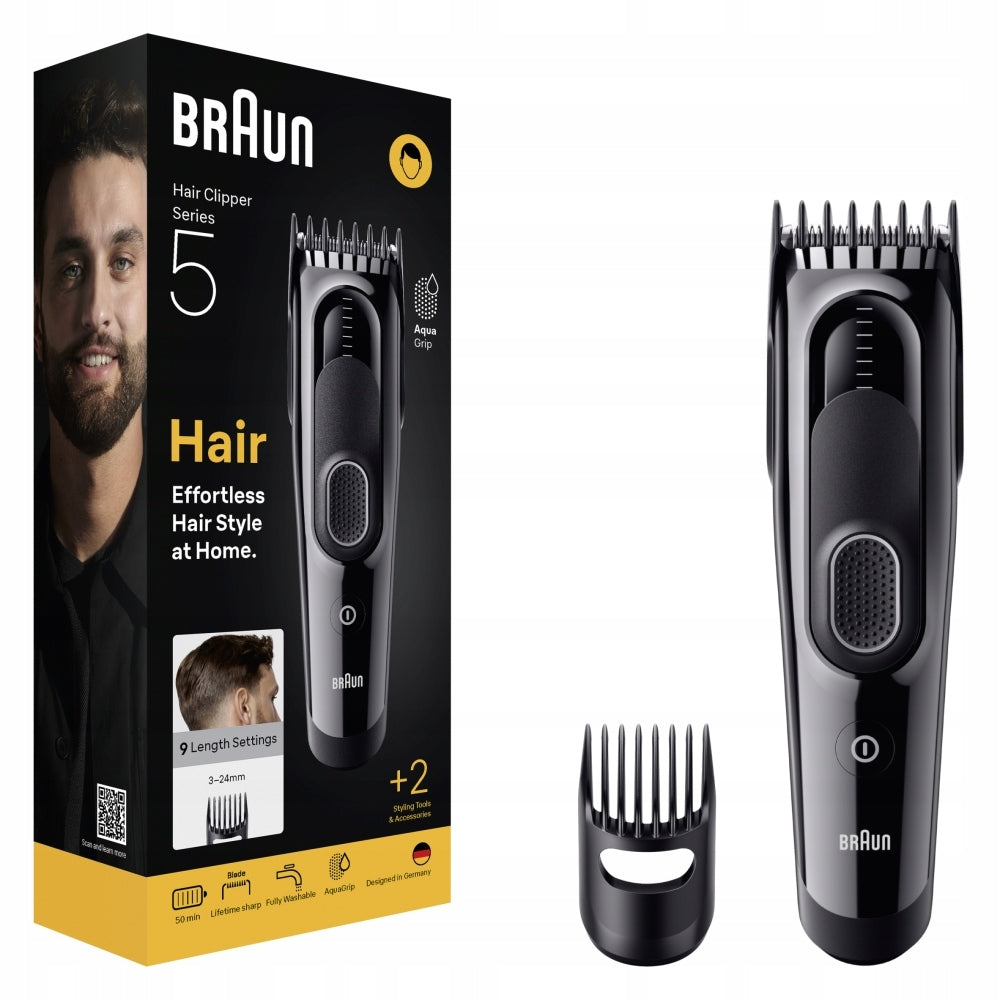 Braun Series 5 HC5510 Maszynka + 2 przyrządy, Prezent dla faceta dla Niego