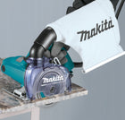 PIŁA PRZECINARKA DO PŁYTEK NA SUCHO 1400W 125mm MAKITA 4100KB Z SZYNA 1,5 m obcinarka glazury gresu ręczna głębokość