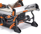 Piła Stołowa Evolution R255TBL+ 255 mm z stojak przecinarka stacjonarna 1800 w, 3050 obr./min, zasilanie 240 V
