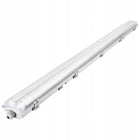 6x Oprawa hermetyczna 120cm Lampa LED natynkowa + 12x świetlówka LED oświetlenie sufitowe białe 36 W, długość 127 cm