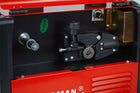 Spawarka inwertorowa migomat Weldman MIG MAG MMA TIG bezgazowa Flux 230V półautomat do drutu 0,6–1,0 mm, 35–160 a, cykl