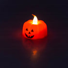 ŚWIECZKI DYNIE LED HALLOWEEN LAMPIONY DEKORACJE ZESTAW 12SZT NA BATERIE ozdoba jesienna, dekoracja stołu, z tworzywa