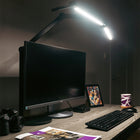 Profesjonalna Lampa biurkowa LED BEZCIENIOWA CRI95 Glow Kreślarska Stojąca ściemniana, czarna, do rysowania