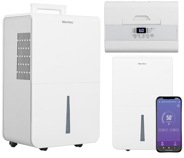 Osuszacz powietrza pochłaniacz wilgoci WiFi timer 46m2 25l/24h ODT-25N 400 w