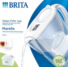 Dzbanek Brita Marella Cool 2,4l biały +wkład Maxtra PRO dzbanek filtrujący bezbarwny