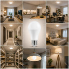 Żarówka LED E27 13W = 100W 1521lm 2700K barwa ciepła premium pila 6 szt. źródło światła do lamp domowych, tradycyjny