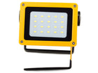 Halogen lampa przenośny budowlany z wtyczką LED 20 SMD 100W akumulator naświetlacz reflektor roboczy IP65 2400 lm zimne