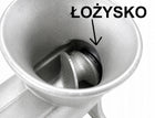 Maszynka do Mielenia mięsa nr 32 Nadziewarka koła Lejki 4 x sito pod Silnik nominalna srebrny/szary 12 kg