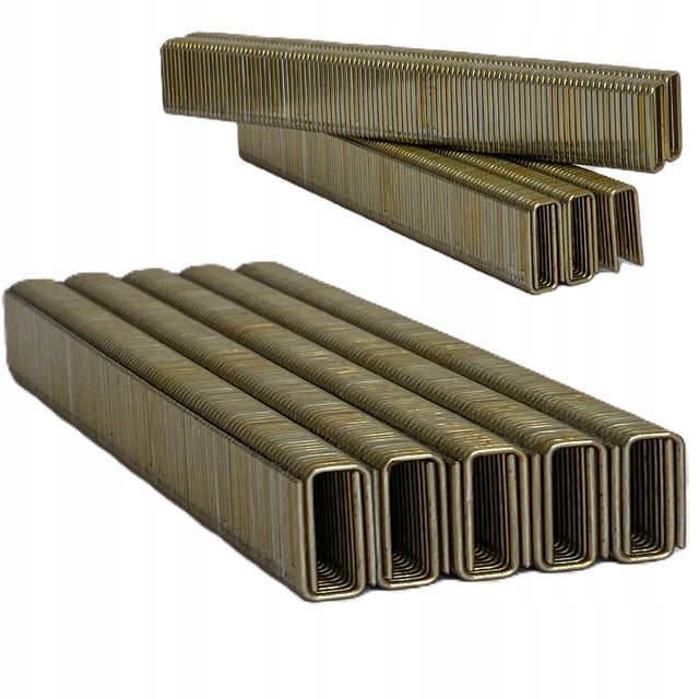 Zszywki typ 55 do Takera Parkside długość 15 mm nowe zszywki 15mm 4400szt. do zszywacza tapicerskiego, do mocowania materiałów