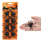 Martom pająki dekoracyjne Halloween 8 szt. realistyczne 8 cm ozdoba zestaw atrapy pajęczaków do aranżacji wnętrz i