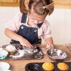 Forma do babeczek muffinek 12 SZT blacha do pieczenia teflonowa non-stick foremka na cupcakes, metalowa, średnica 6,2 cm