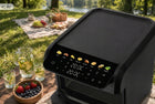 Frytkownica beztłuszczowa Air Fryer 10l 2700W 2 kosze 4l + 6l Dwukomorowa czarny