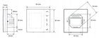 SALUS VS35W PRZEWODOWY DOBOWY REGULATOR TEMPERATURY PODTYNKOWY BIAŁY wodne 1 W/m²
