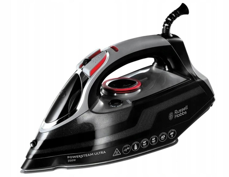Żelazko Russell Hobbs Iron 20630-56 3100W 0,35l ceramika prasowanie ubrań, parowe, wyrzut pary 210 g/min, auto