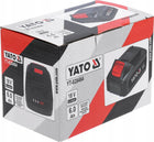 YATO AKUMULATOR 18V LI-ION 6,0AH BATERIA DO ELEKTRONARZĘDZI SYSTEMU 18V pakiet zasilający do narzędzi bezprzewodowych