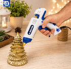 PISTOLET DO KLEJU NA GORĄCO 150W 220°C + KLEJE 11MM + ETUI Z REGULACJĄ TEMP klejarka elektryczna do rękodzieła, napraw