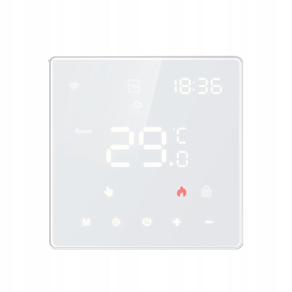 Termostat WiFi TUYA POKOJOWY Ekran dotykowy LED elektryczne