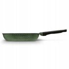 Patelnia indukcja granitowa patelnia marmurowa 28cm Green Husk do smażenia, na kuchenkę gazową, ceramiczną i