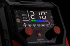 Spawarka inwerterowa MIG Co2 flux MMA TIG migomat synergia Majster MP0141 230 V, wyświetlacz LCD, uchwyt euro, maska