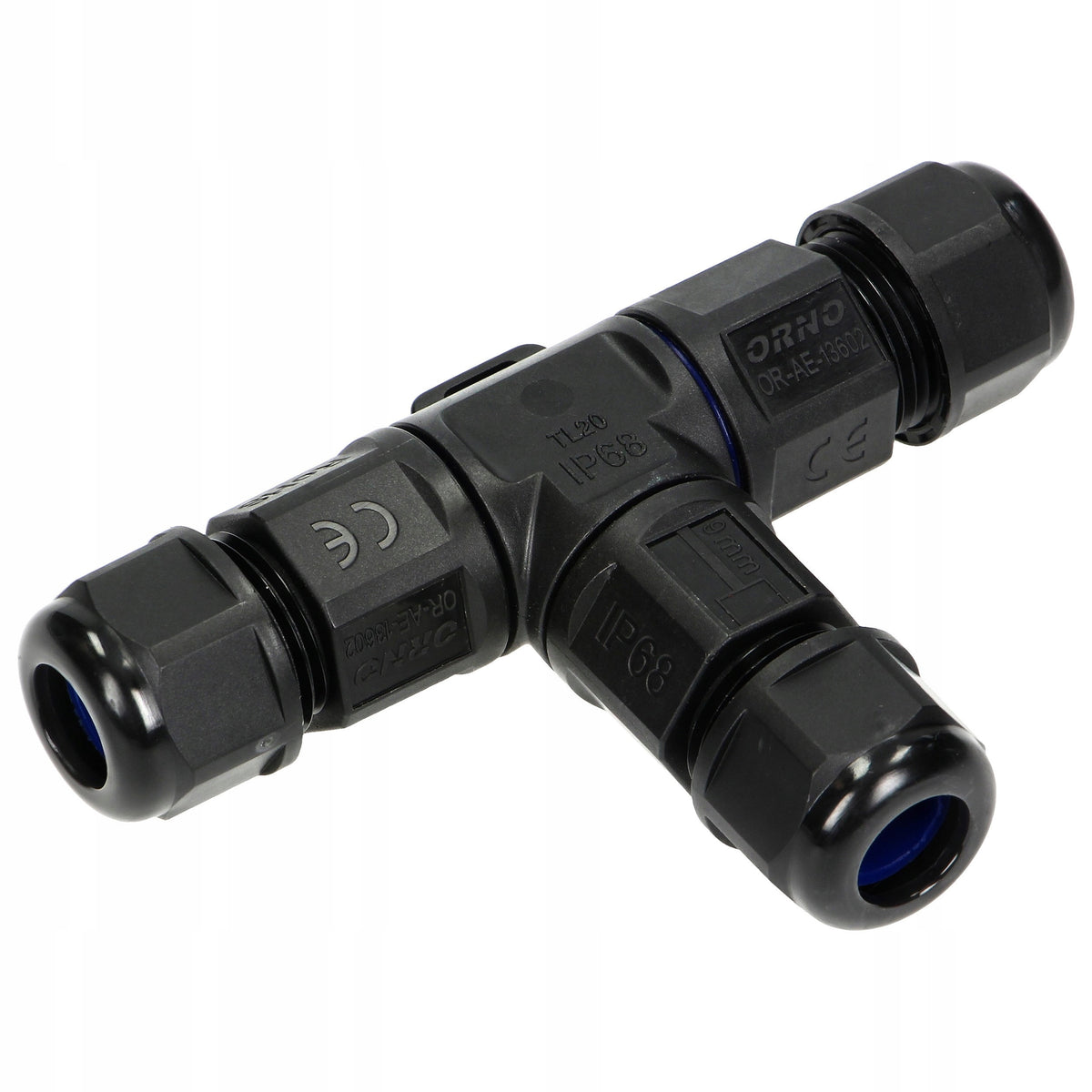 Złączka instalacyjna kablowa specjalna 3X 4MM2 IP68 UV trójnik orno OR-AE-1 mufa hermetyczna do łączenia przewodów