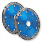 Tarcze diamentowe cięcie gresu płytek spieku ceramiki 2 szt 125mm do betonu, cegły, kamienia, szkła, PCV, płyt