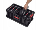 Zestaw TWO BOX 200 6*ORGANIZER multi Z251613PG003 qbrick skrzynka narzędziowa modułowa 26 l z przegrodami i