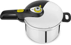 Tefal Szybkowar 6L Stal Nierdzewna Indukcja 2 Programy Zielony do 6 Osób garnek ciśnieniowy, można myć w zmywarce