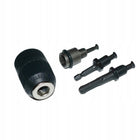 Głowica wiertarska 2-13 mm samozaciskowa + adaptery SDS HEX 1/2" uchwyt bezkluczykowy do wiertarki, mocowanie do wierteł