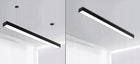 Lampa LED Liniowa Neo Line 190cm 2m 60W 4500K czarna wisząca biuro oprawa sufitowa metalowa z wbudowanym źródłem