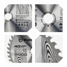 Tarcza do cięcia drewna piła widiowa 40T węglik spiekany 255mm 30mm/25,4mm 1 szt.