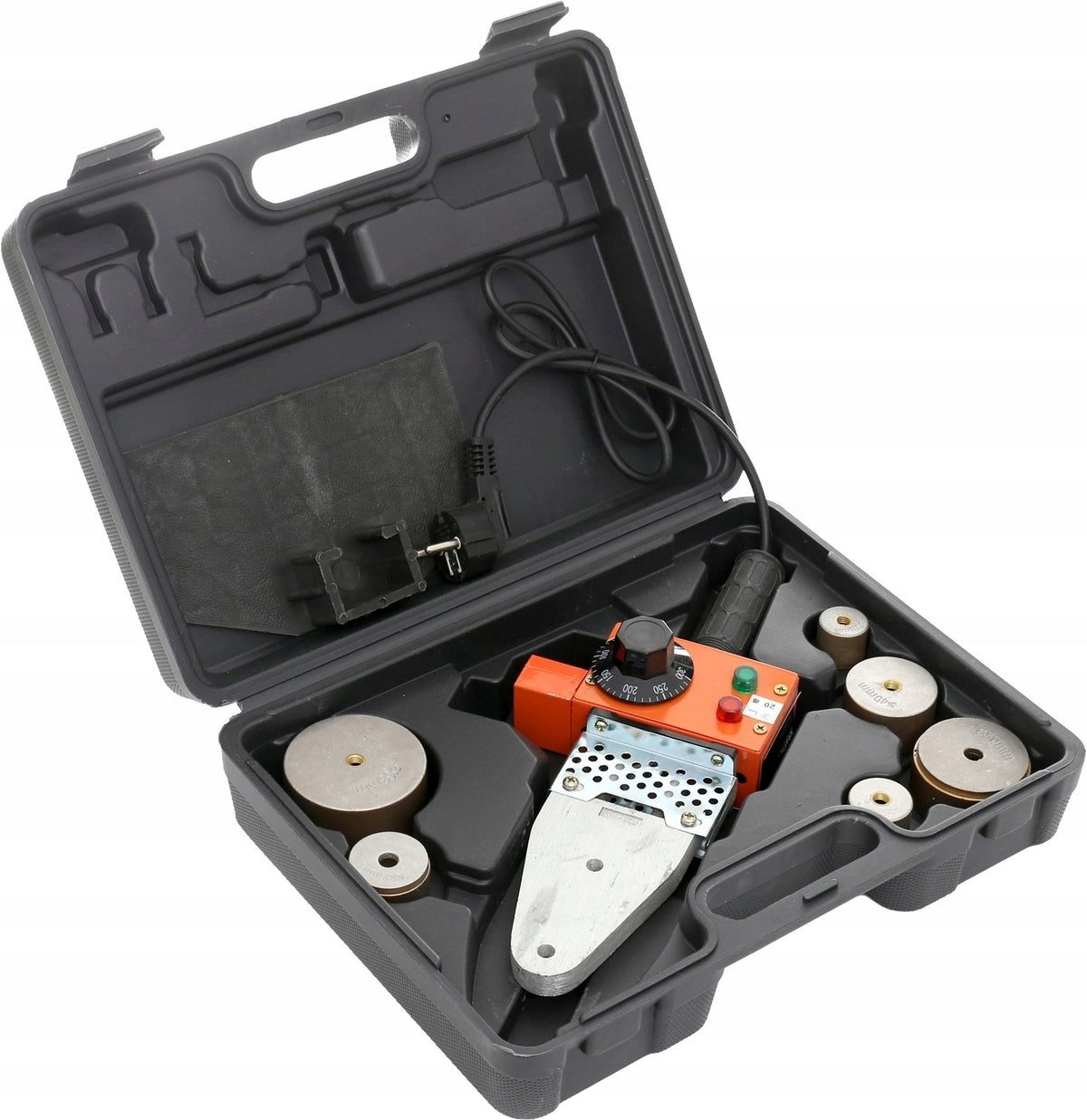 Zgrzewarka do RUR pcv pp 1500W matryce 20-63mm + walizka