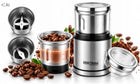 Młynek do mielenia kawy orzechów przypraw grinder elektryczny 300W ostrza 75 g 300 w metal