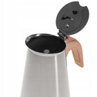 Kawiarka zaparzacz do kawy espresso Działa na Indukcja Gaz Stalowa 450ml moka, kafetiera, 9 filiżanek, mycie w