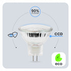 10x Żarówka LED GU4 Reflektor MR11 2,5W = 20W 250lm 4000K 120° lumiled zamiennik halogenu do opraw punktowych