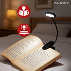 LAMPKA DO CZYTANIA KSIĄŻEK LED NOCNA BIURKOWA BEZPRZEWODOWA USB Z KLIPSEM oświetlenie zaciskowe, zasilanie bateryjne