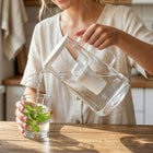 Dzbanek filtrujący szklany AquaFloow ClassGlass 3l + 3x filtr wody Class biały