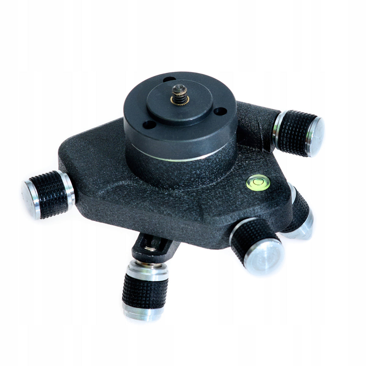 Tripod mini trójnóg podstawa obrotowa do lasera poziomic laserowych deko akcesorium do niwelatora, kompaktowy statyw