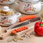 Stalowy NÓŻ UNIWERSALNY kuchenny nóż 22cm DREWNIANA RĄCZKA Silva Starke Pro do krojenia i porcjowania produktów
