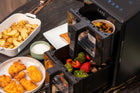 Frytownica beztłuszczowa AIR fryer frytkownica 2x5L 2 komory podwójna dual czarny