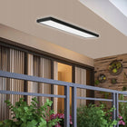 Panel LED Sufitowy Plafon 50W 5250 lm Natynkowy 120 x 30cm premium czarny oprawa oświetleniowa prostokątna, wymienny