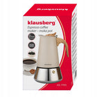 Kawiarka Klausberg KB-7995 6 cups Zaparzacz moka stal indukcja Gaz espresso makinetka kafetiera do parzenia kawy 300 ml