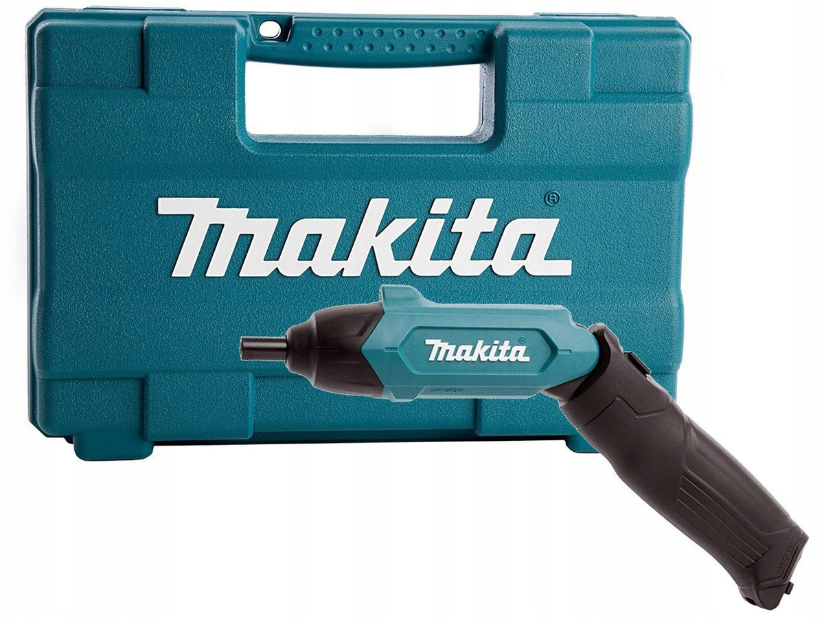 MAKITA Wkrętak akumulatorowy 3,6V Akcesoria bity nasadki walizka DF001DW śrubokręt elektryczny do montażu, 6 Nm