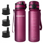 Butelka Filtrująca Aquaphor City 500 ml Bidon z filtrem na trening Filtr x3 czerwony