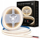 Taśma LED neon COB Linia 12V 4000K 50W 5m Rolka Pasek Neutralna Nie Mruga do oświetlenia wnętrz, światło białe, IP20
