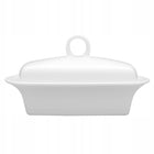Lubiana biała porcelanowa maselniczka maselnica masło 250ml Victoria pojemnik do przechowywania, ceramiczny