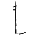 Grzejnik łazienkowy elektryczny 350W czarny na podczerwień WiFi termostat ogrzewanie łazienki, 45x70 cm, dolne