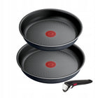Zestaw patelni 24 28cm Tefal Ingenio So'Light 3 el. indukcja szary