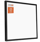 Panel LED natynkowy 40W 60x60cm Plafon Lampa kwadratowa czarna mocna oprawa sufitowa ze zintegrowanym źródłem światła
